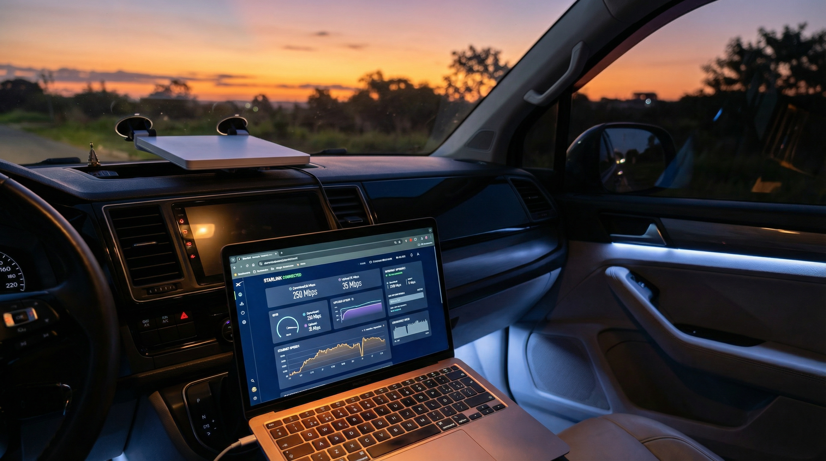 Suporte Automotivo Interno para StarLink Mini – Segurança e Performance - Miniatura 2